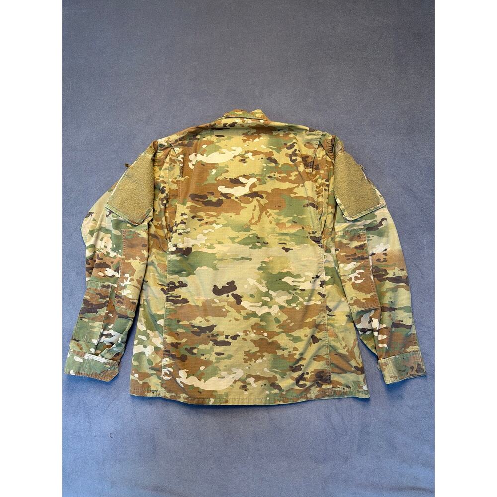 Military Combat Green Camo Uniform Shirt Top Insect Guard Med. Long - Picture 8 of 9
